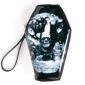 Classic Monsters Collage Coffin Wallet