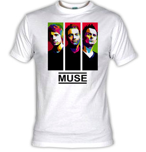Muse - Faces White T-Shirt