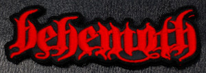 Behemoth - Red 5x1" Embroidered Patch