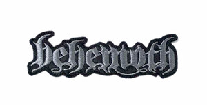 Behemoth - Grey 5x1" Embroidered Patch