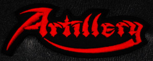 Artillery Red Logo 4x2" Embroidered Patch