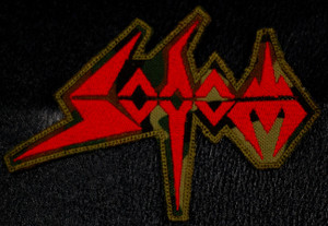 Sodom Camo Logo 4x2" Embroidered Patch