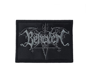 Behexen - Grey Shaped Logo 4x3" Embroidered Patch