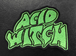 Acid Witch Green 4x2.5" Embroidered Patch