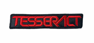 Tesseract Red Logo 5" Embroidered Patch