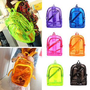 See-Through Jelly Back Packs!