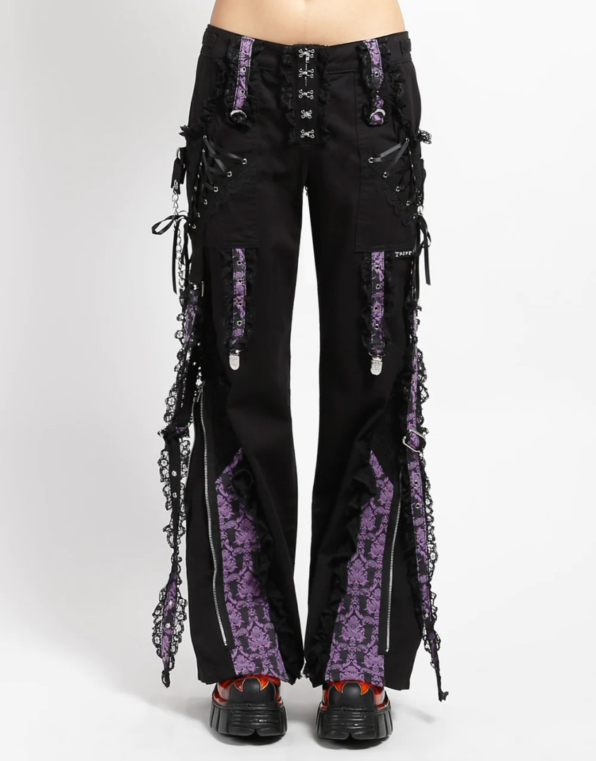 Purple Enchanted Dark Street Pants - Nuclear Waste