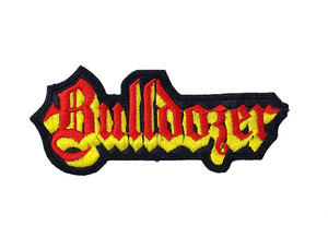 Bulldozer - Logo 4.5x2.5" Embroidered Patch