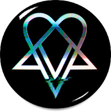 Ville Valo - Logo 1" Pin