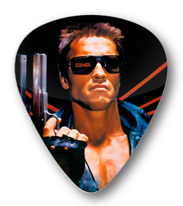 The Terminator Poster Standard Guitar Pick
