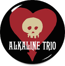 Alkaline Trio - Red Logo 2.25" Pin