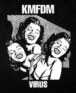 KMFDM - Virus 4x5" Printed Patch
