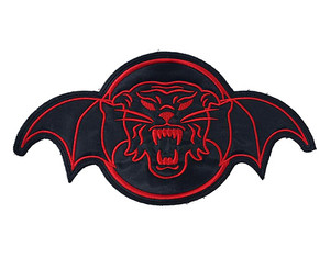 Tiger Army - Red Logo 12" Embroidered Backpatch