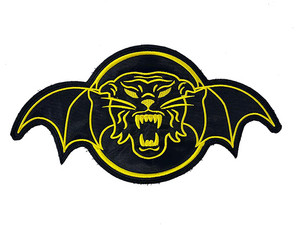 Tiger Army Yellow Logo 12" Embroidered Backpatch
