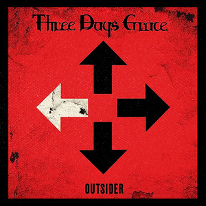 Three Days Grace - Outsider 4x4" Color Patch