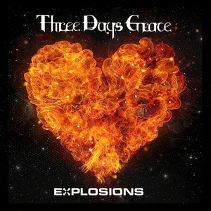 Three Days Grace - Explosions 4x4" Color Patch