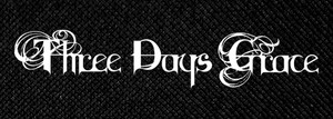 Three Days Grace - Logo 7x2.5" Printed Patch
