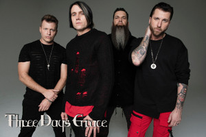 Three Days Grace Poster 18x12" Poster