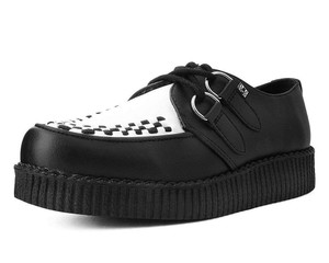 T.U.K. Shoes - F9321 Black TUKskin™ Viva Low Creeper
