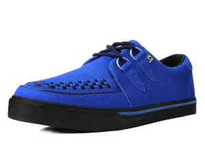 A9871 Electric Blue Suede D-Ring Sneaker - DISCONTINUED-