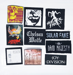 10 Patch Lot - Skeletal Family. Chelsea Wolfe, Drab Majesty + More!