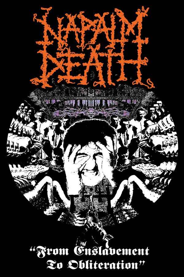 送料込み Napalm Death シルクスクリーンポスター 1996年 送料込み Napalm Death シルクスクリーンポスター 1996年 送料込み