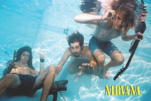 Nirvana in Pool 12x18" Poster