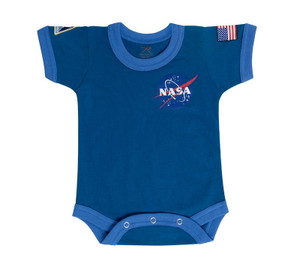 NASA Blue Baby Onesie 