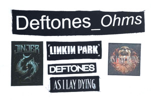 6 Patch Lot - Deftones, As I Lay Dying, Jinjer + More!