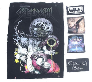 5 Patch Lot - Bongzilla, Faceless, Children of Bodom + More!