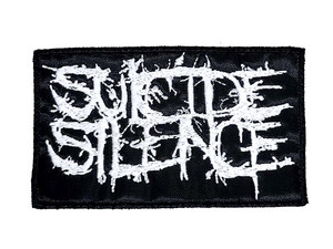 Suicide Silence Logo 4.25x2.5" Embroidered Patch