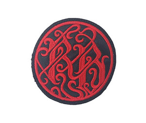 Rata Blanca Red Logo 3.25" Embroidered Patch
