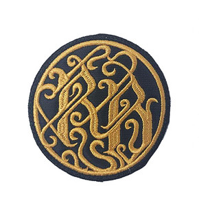 Rata Blanca Gold Logo 3.25" Embroidered Patch