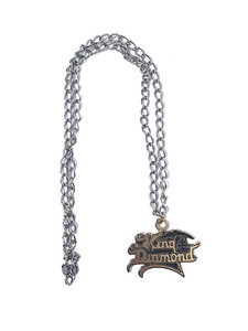 King Diamond Logo Pendant Necklace