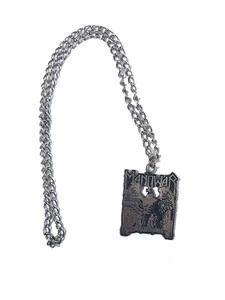 Manowar Logo Pendant Necklace