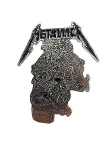 Metallica Harvester of Sorrow 1.75x2" Metal Badge