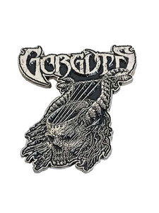 Gorguts Skull 1.75x2" Metal Badge