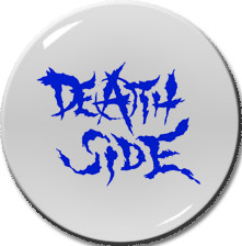 Death Side White 1" Pin