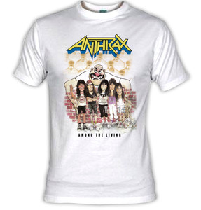 Anthrax - Among the Living White T-Shirt