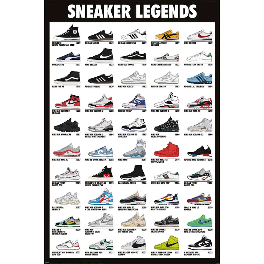 Sneaker Legends 24x36
