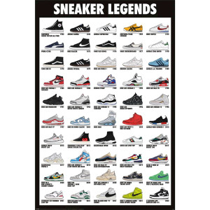 Sneaker Legends 24x36" Poster