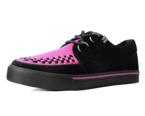 A3148 Black & Neon Pink Sneaker -DISCONTINUED-