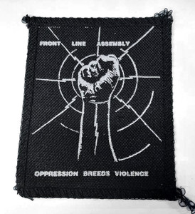 FLA - Oppression Breeds Violence 3.5x4.5" Printed Patch