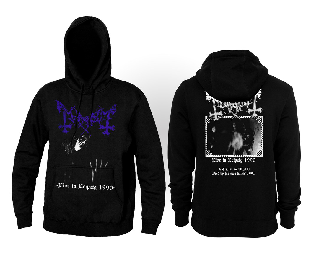 Mayhem - Leipzig 1990 Live Hooded Sweatshirt - Nuclear Waste
