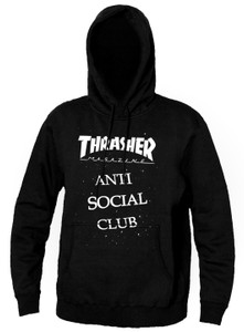 Thrasher Anti Social Club Hooded Sweatshirt**LAST IN STOCK**