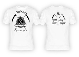 Midnight - Farewell to Hell White T-Shirt