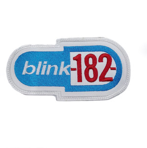 Blink 182 - Capsule Logo 4.5" Embroidered Patch