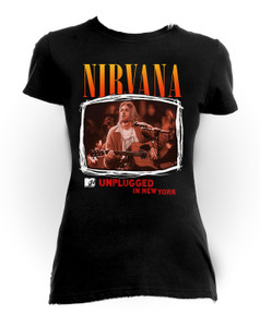 Nirvana - MTV Unplugged Girls T-Shirt
