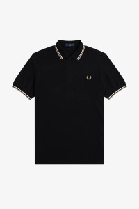 Fred Perry Twin Tipped Kids Polo Shirt in Navy