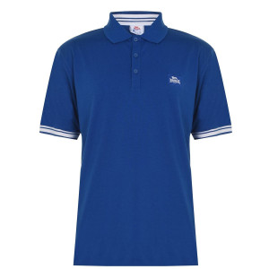 Lonsdale Polo Shirt in Navy and White